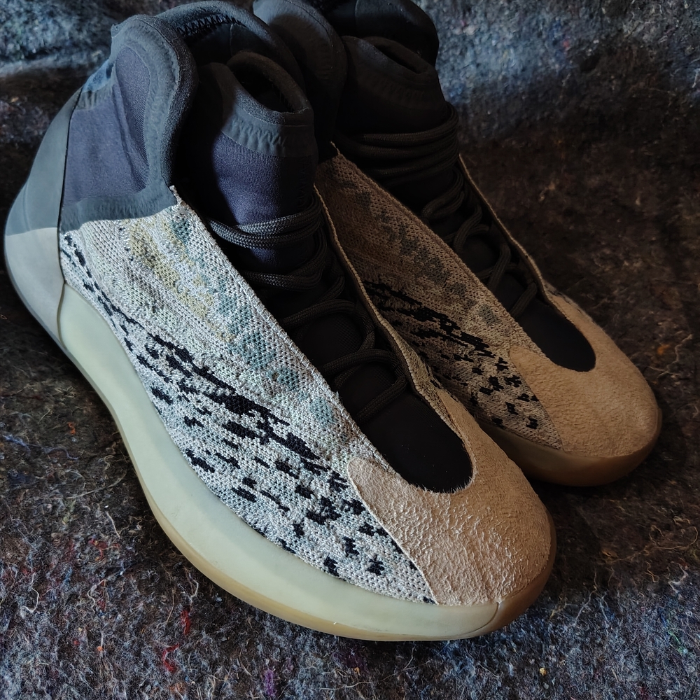 Yeezy Black and Gray Sneakers